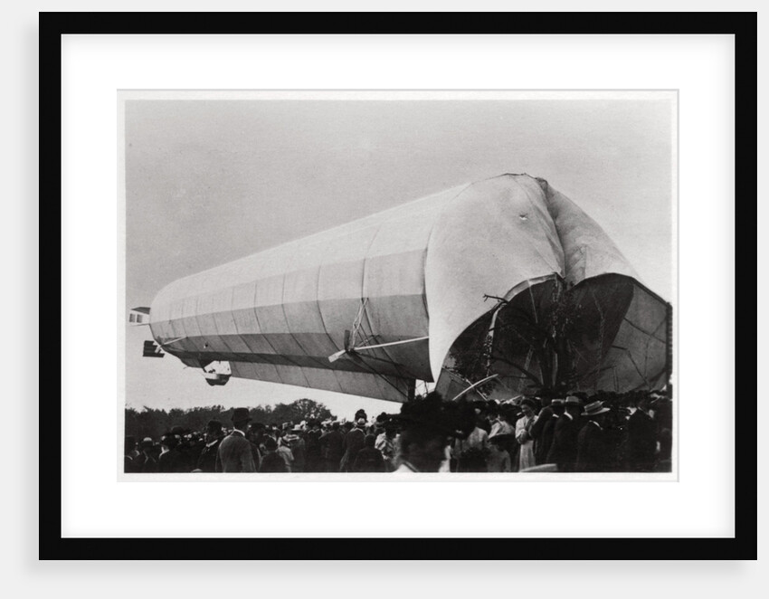 Zeppelin LZ 5 at Goeppingen, Germany by Anonymous