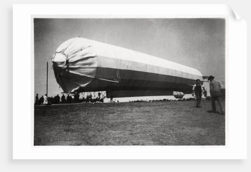 Zeppelin LZ 5 at Goeppingen, Germany by Anonymous
