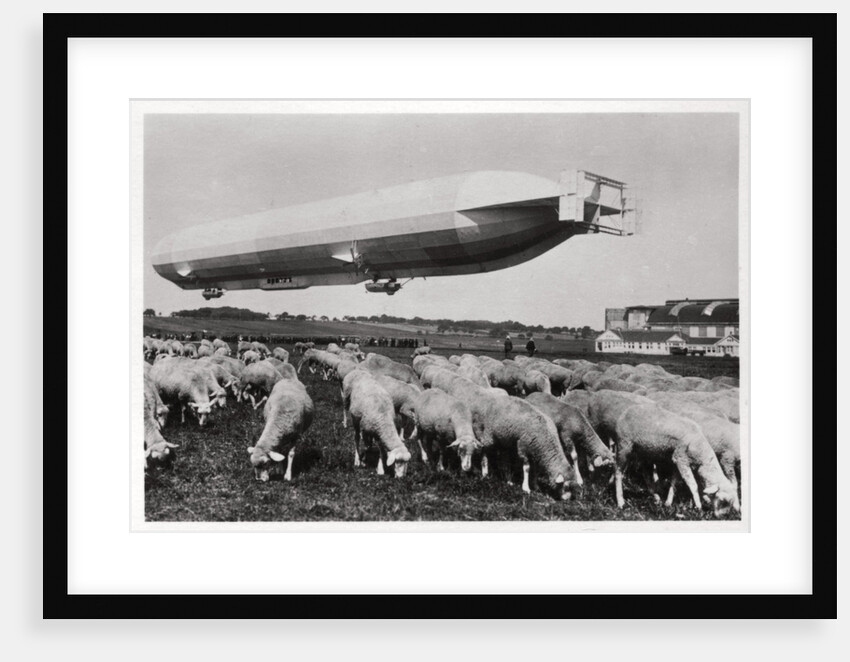 Zeppelin LZ8 'Deutschland II', Schwaben, Germany by Anonymous