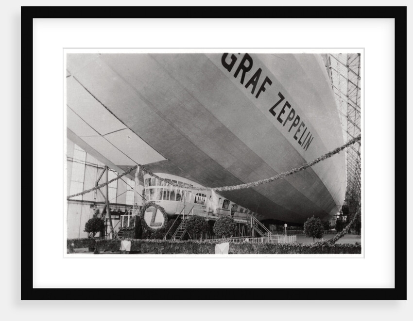 Launch ceremony for Zeppelin LZ127 'Graf Zeppelin' by Anonymous