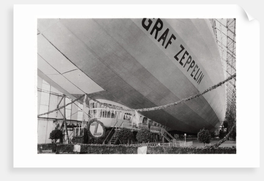 Launch ceremony for Zeppelin LZ127 'Graf Zeppelin' by Anonymous