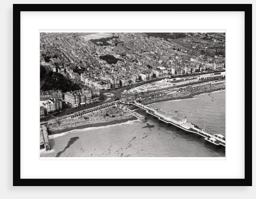 Aerial view of Brighton, Sussex, from a Zeppelin by Anonymous