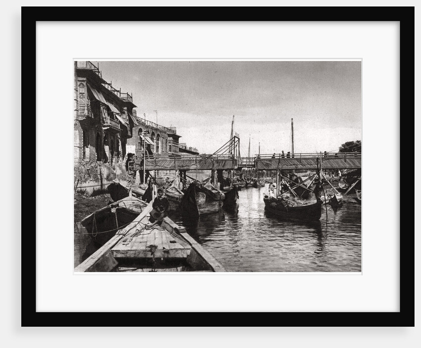 The Whiteley Bridge, Ashar Creek, Basra, Iraq by A Kerim