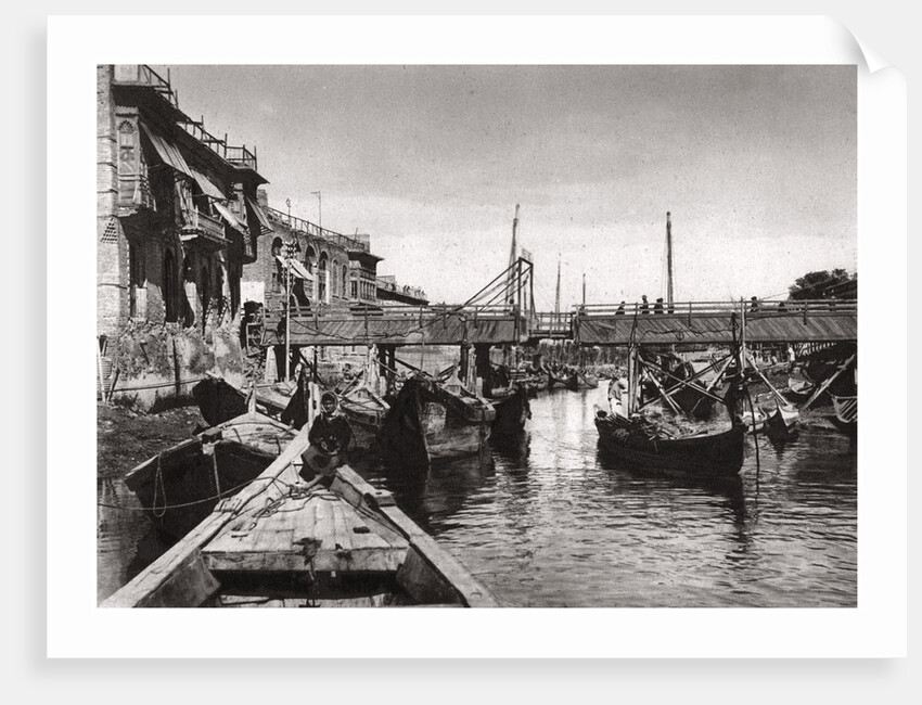 The Whiteley Bridge, Ashar Creek, Basra, Iraq by A Kerim