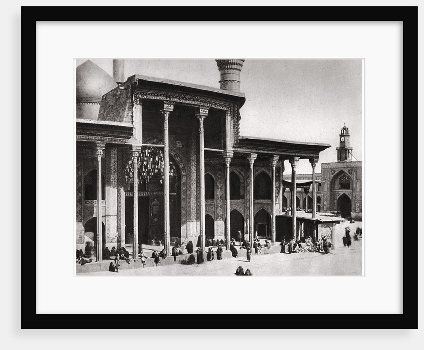The entrance gate of the Kadimain Mosque leading to the tomb of the Imam Moosa Al Kadim by A Kerim