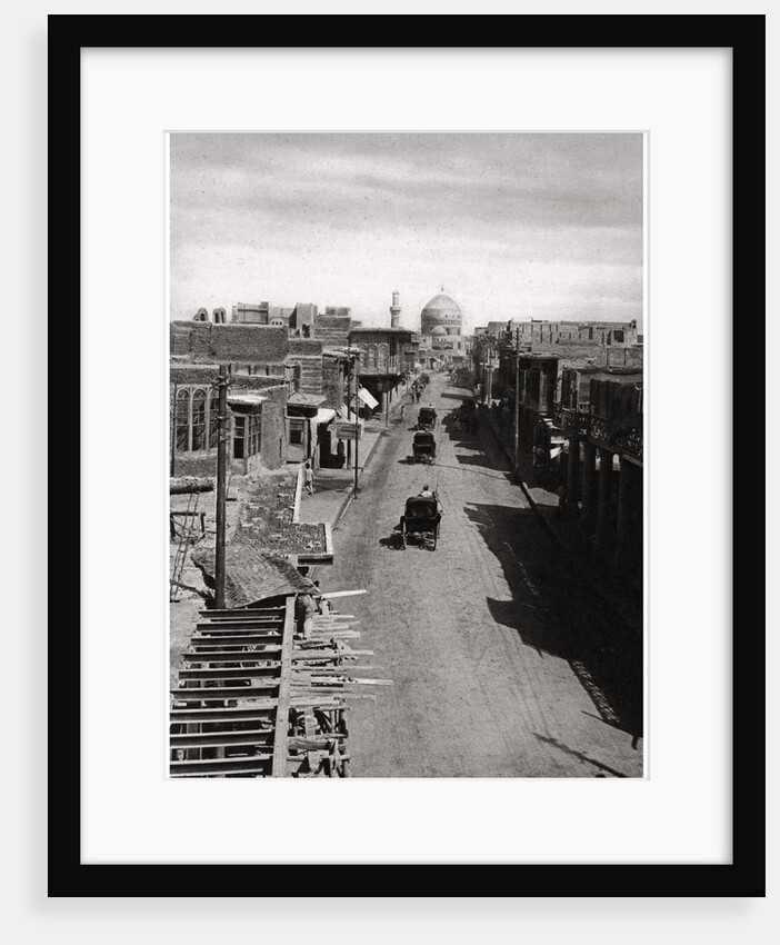 A street in Baghdad, Iraq by A Kerim