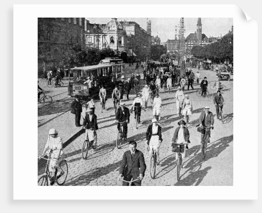 The Vesterbrogade, Copenhagen, Denmark by T Larsen