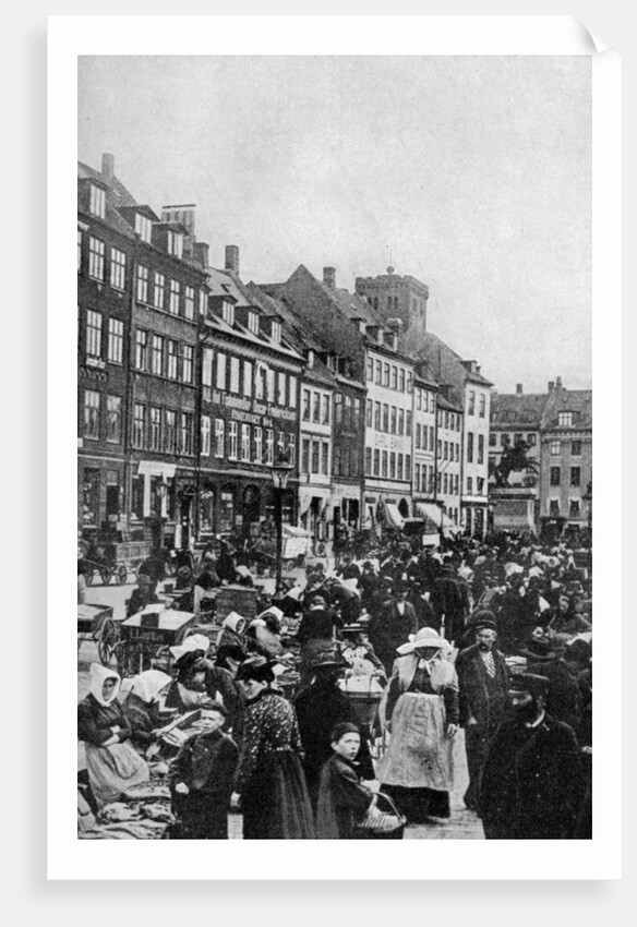 Fish market, Copenhagen by Anonymous