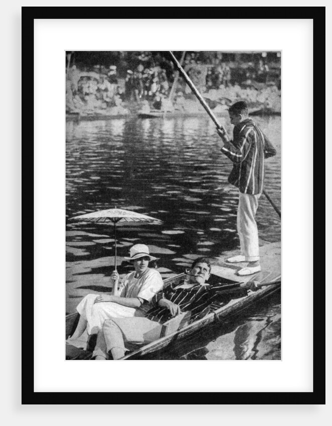 Punting on the Thames by Anonymous