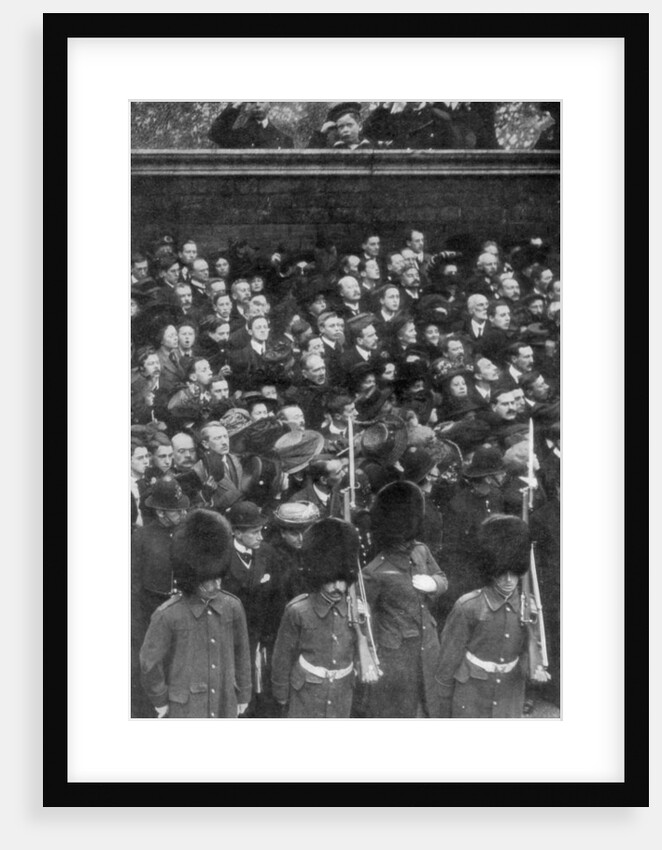 The Young Princes Watching the Proclamation by Anonymous