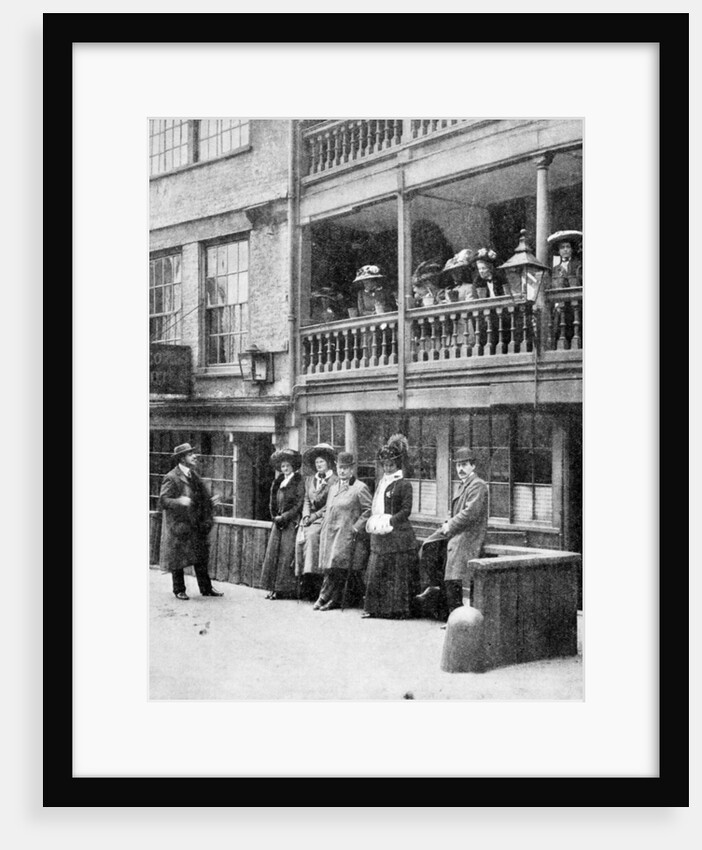 Americans in London, A Party at the George Hotel, Borough by Anonymous
