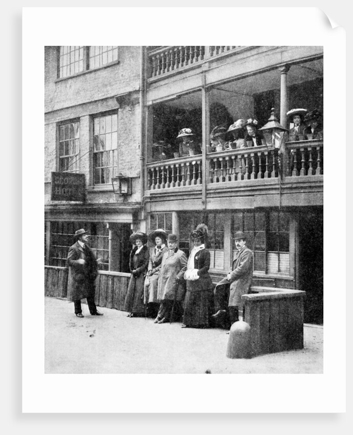 Americans in London, A Party at the George Hotel, Borough by Anonymous