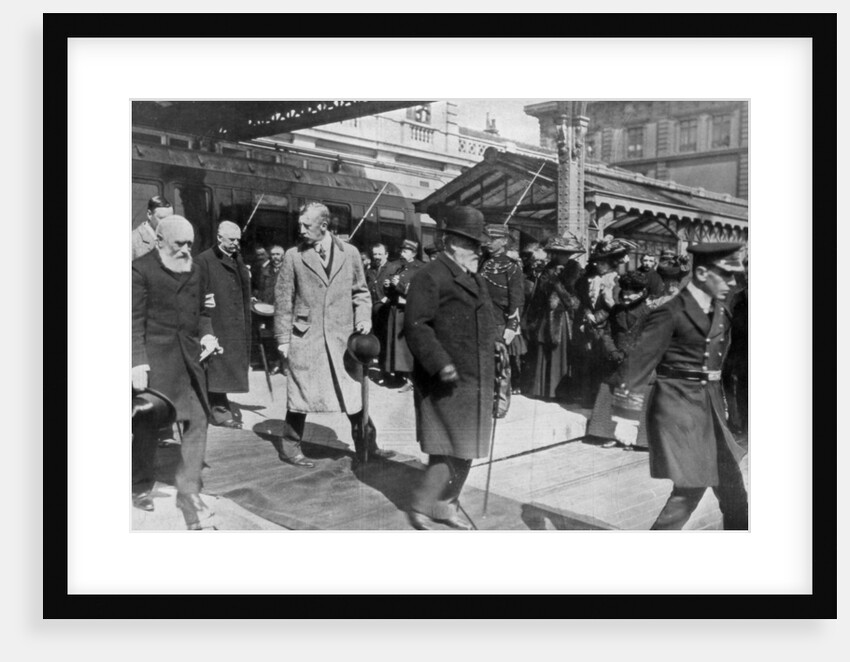 On His Way to His Own Country For the Last Time, King Edward's Return From Biarritz by Anonymous