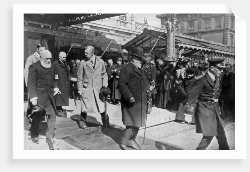 On His Way to His Own Country For the Last Time, King Edward's Return From Biarritz by Anonymous