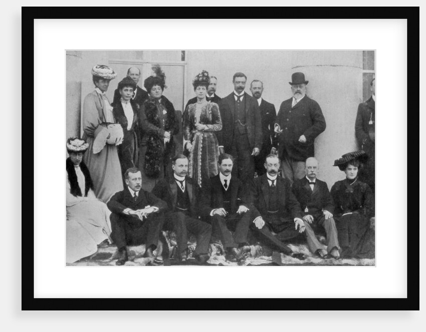 King Edward VII on a royal visit to Ireland by Anonymous