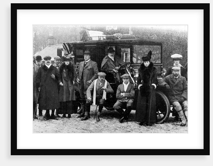 A Winter Day's Shooting at Sandringham by Anonymous