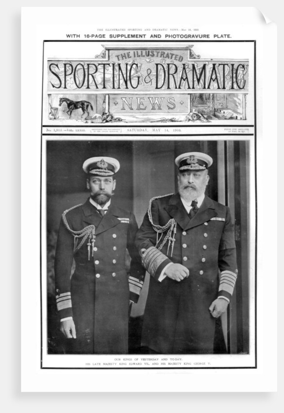 Front Cover of The Illustrated Sporting and Dramatic News by Anonymous