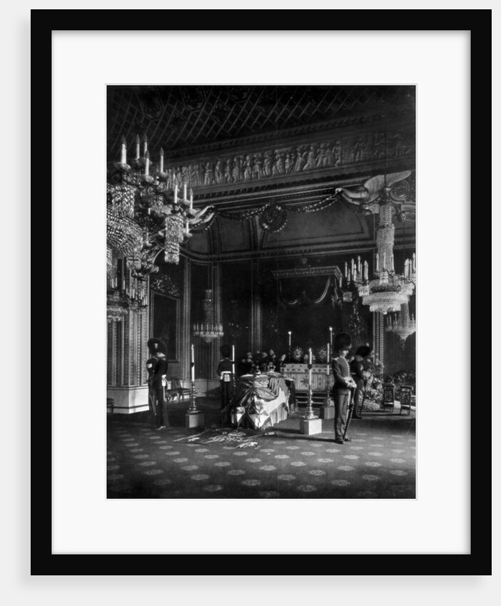 When the Day of Toil is Done, the Lying in State by Anonymous