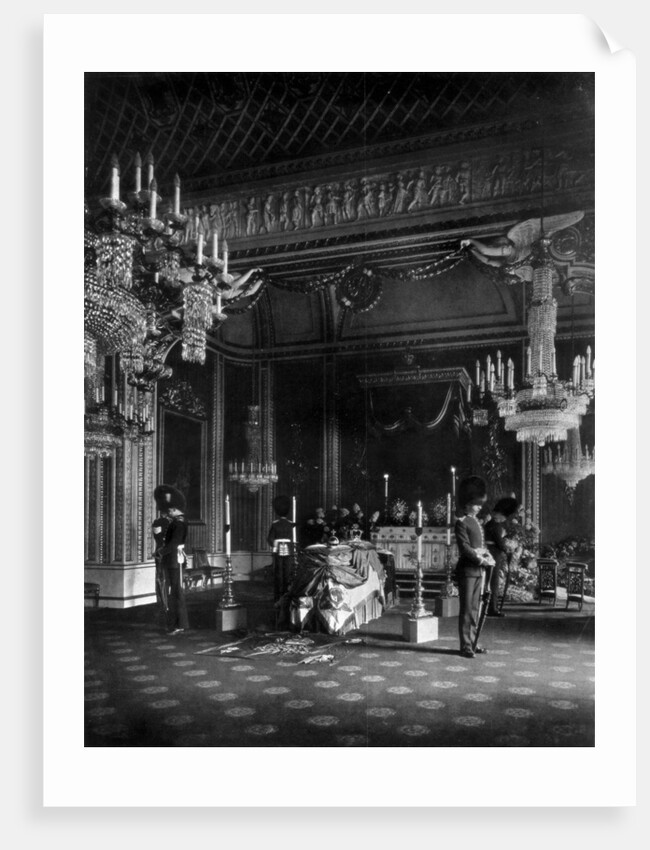 When the Day of Toil is Done, the Lying in State by Anonymous
