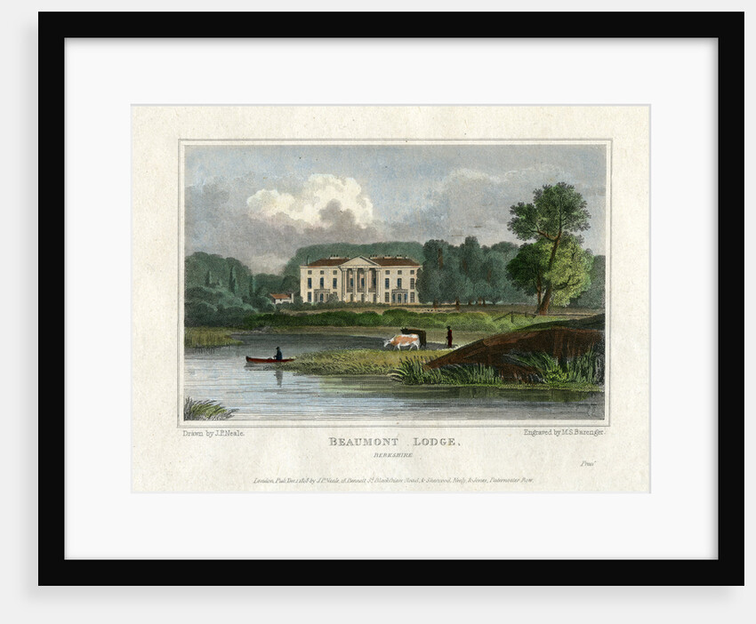 Beaumont Lodge, Windsor, Berkshire by MS Barenger