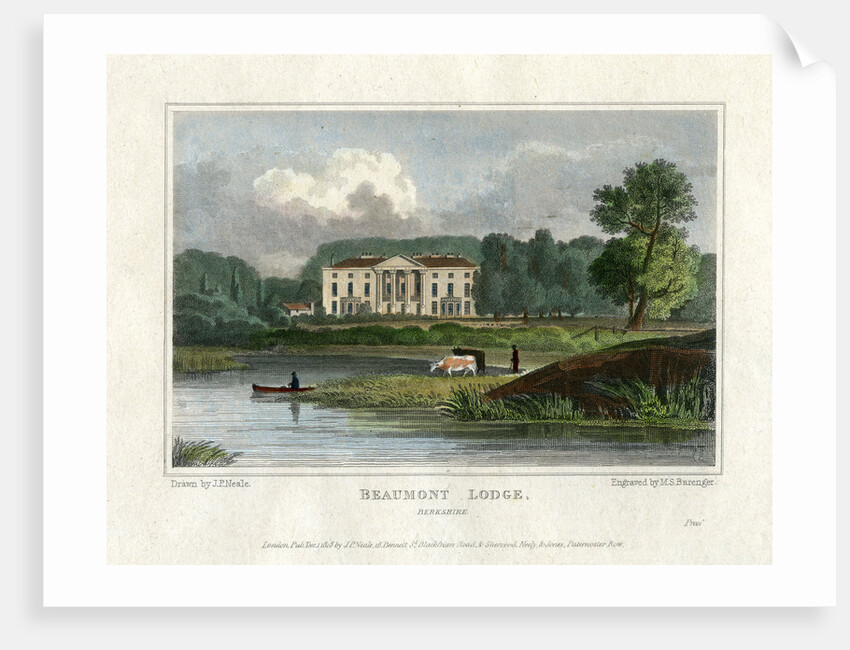 Beaumont Lodge, Windsor, Berkshire by MS Barenger
