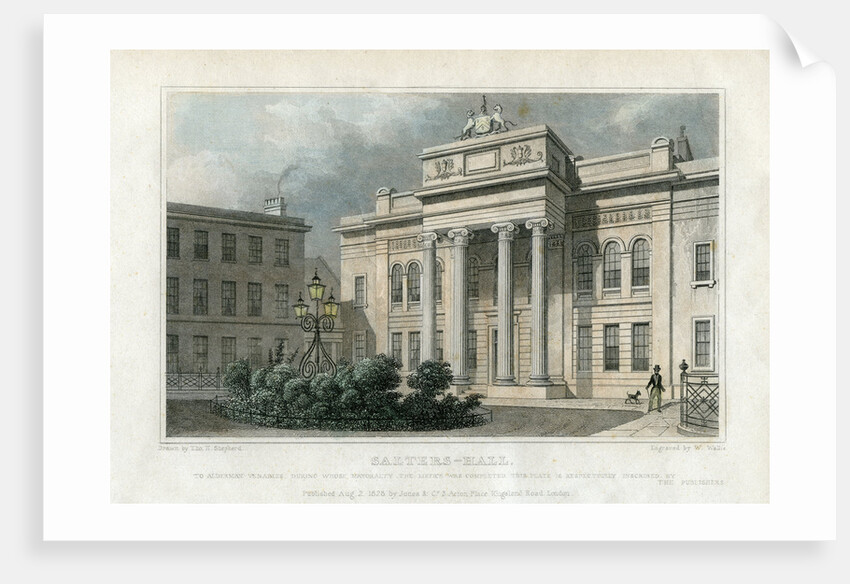 Salters' Hall, London by W Wallis