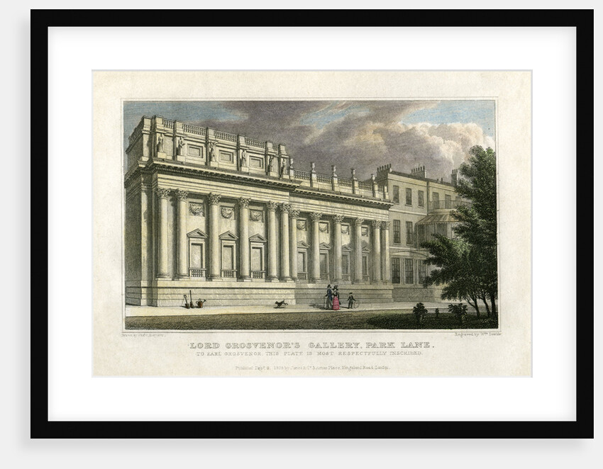 Lord Grosvenor's Gallery, Park Lane, London by William Deeble