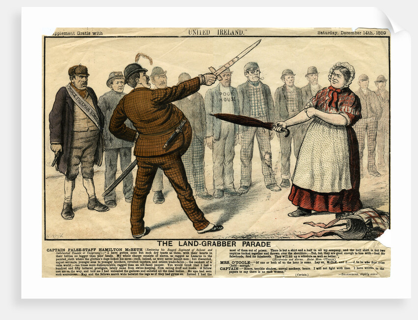 The Land-Grabber Parade by Anonymous