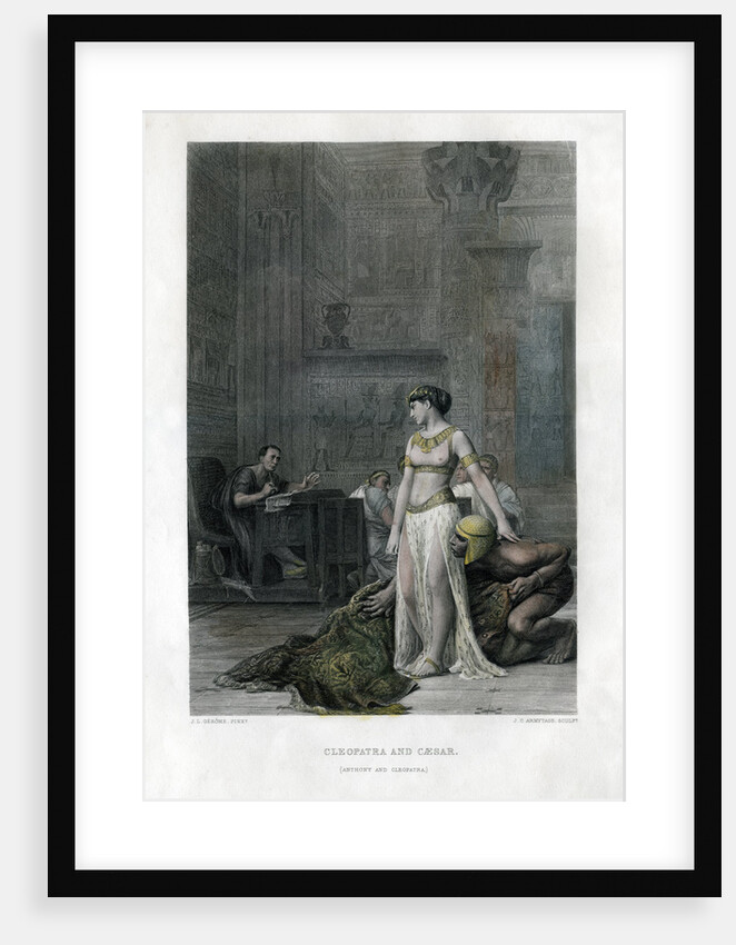 Cleopatra and Caesar (Anthony and Cleopatra) by JC Armytage
