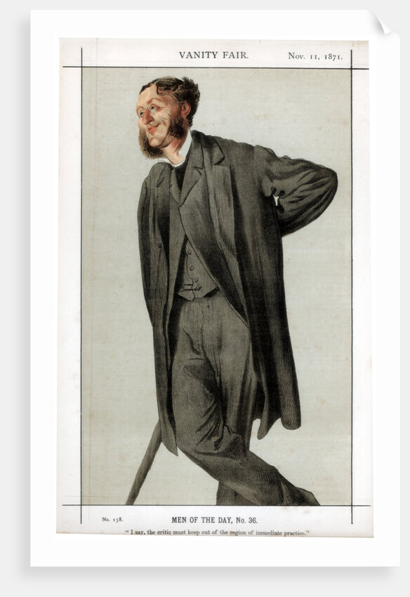 I say the critic must keep out of the region of immediate practice by Coide