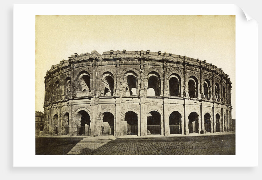 Roman amphitheatre, Nimes, France by Anonymous