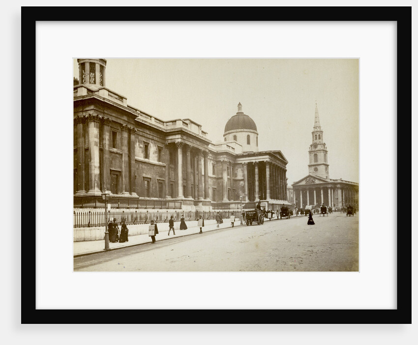 Exterior of the National Gallery, London by Anonymous
