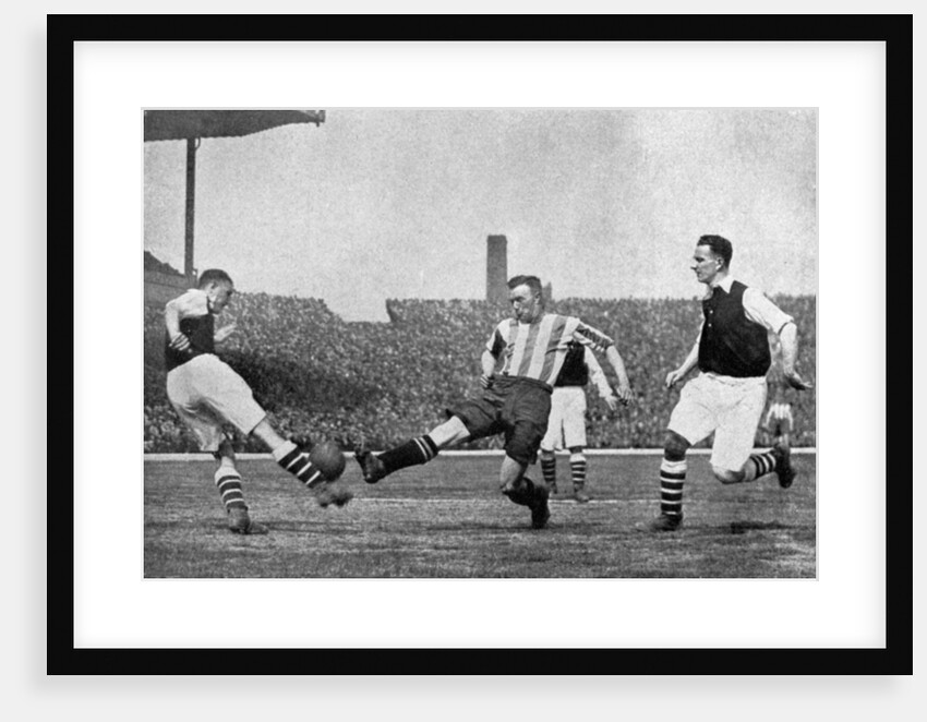 Action from an Arsenal v Sheffield United football match by London News Agency