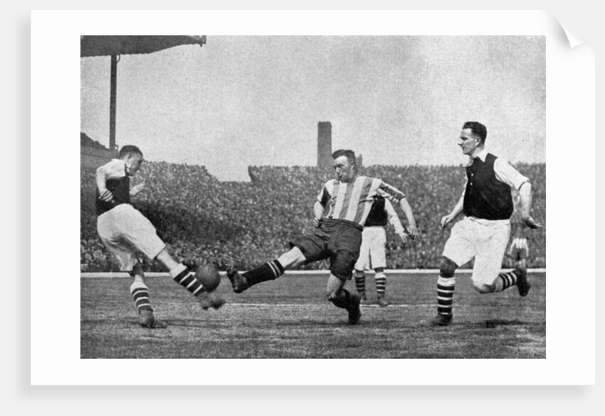 Action from an Arsenal v Sheffield United football match by London News Agency