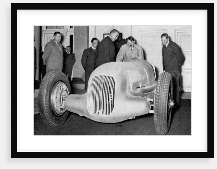 'Mercedes Benz racing car built on suggestion of the Führer', Germany by Anonymous