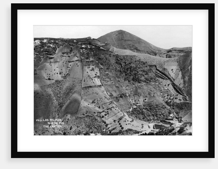 Volcanic crater between Las Palmas and Atalaya, Gran Canaria, Canary Islands, Spain by Anonymous