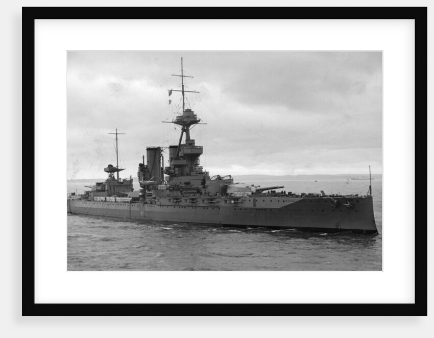 HMS Iron Duke, British battleship by Anonymous