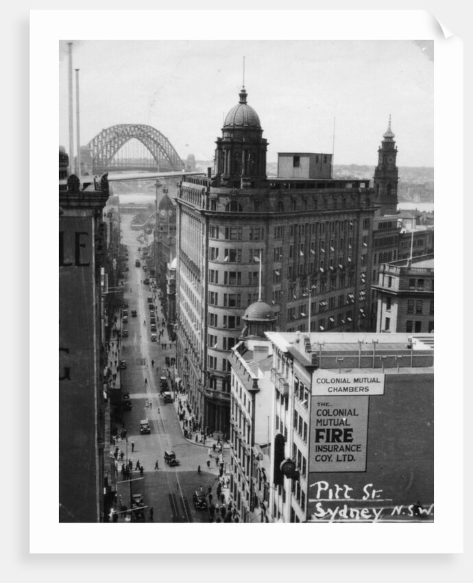 Pitt Street, Sydney, New South Wales, Australia by Anonymous