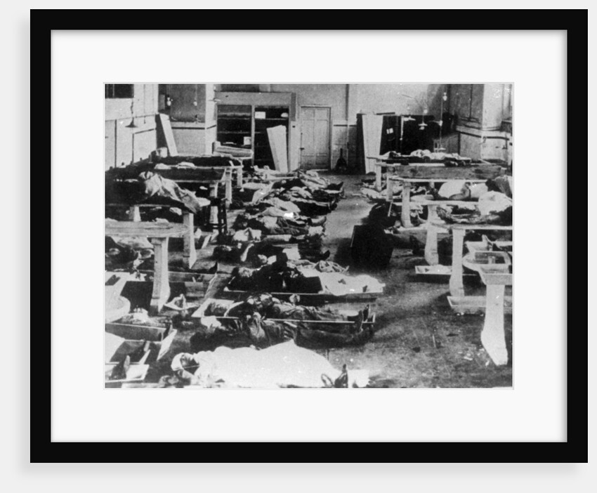 The mortuary, Barcelona, Catalonia, Spain, Spanish Civil War by Anonymous