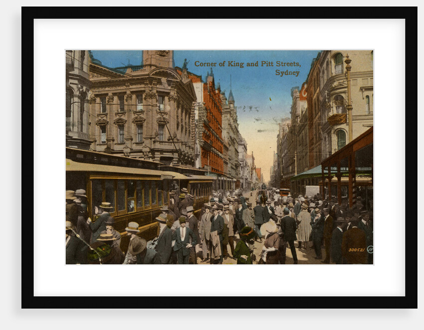 Corner of King and Pitt Streets, Sydney, New South Wales, Australia by Anonymous