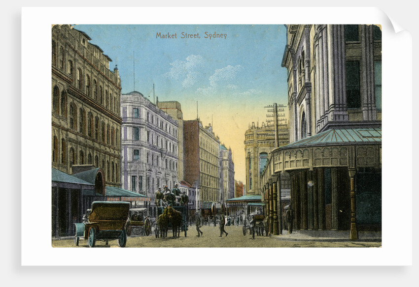 Market Street, Sydney, New South Wales, Australia by Anonymous