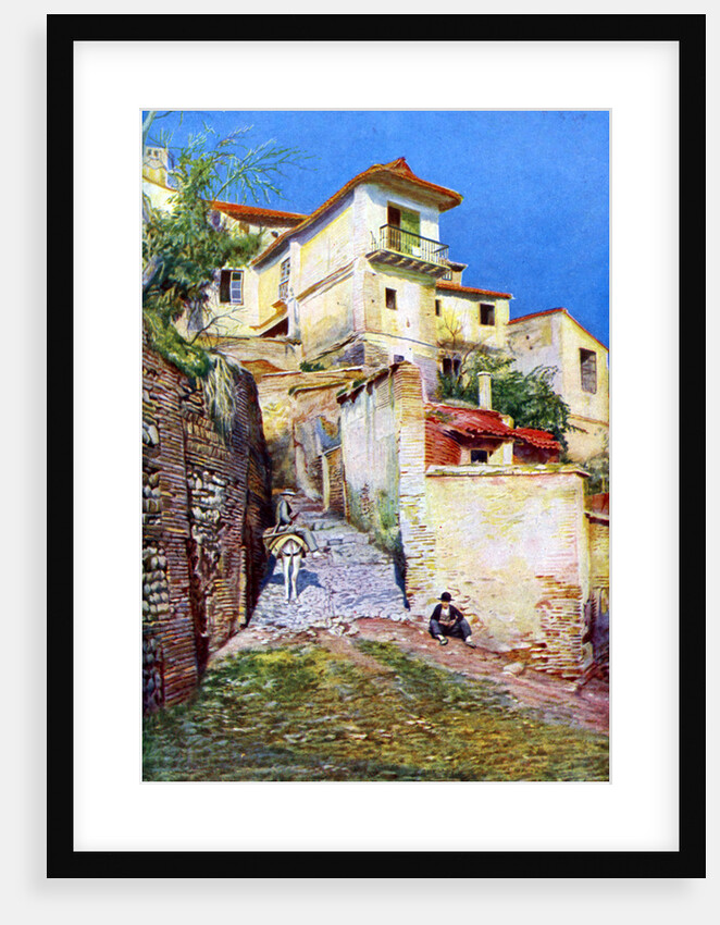 Albaicin, the old quarter of Granada, Andalusia, Spain by Anonymous