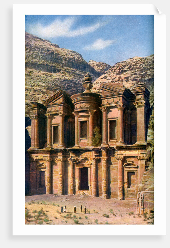 El Deir (the Monastery), Petra, Jordan by Anonymous