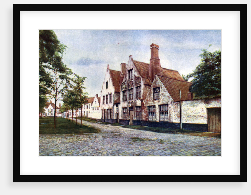 Beguinage of the Vineyard, Bruges, Belgium by WH Smith