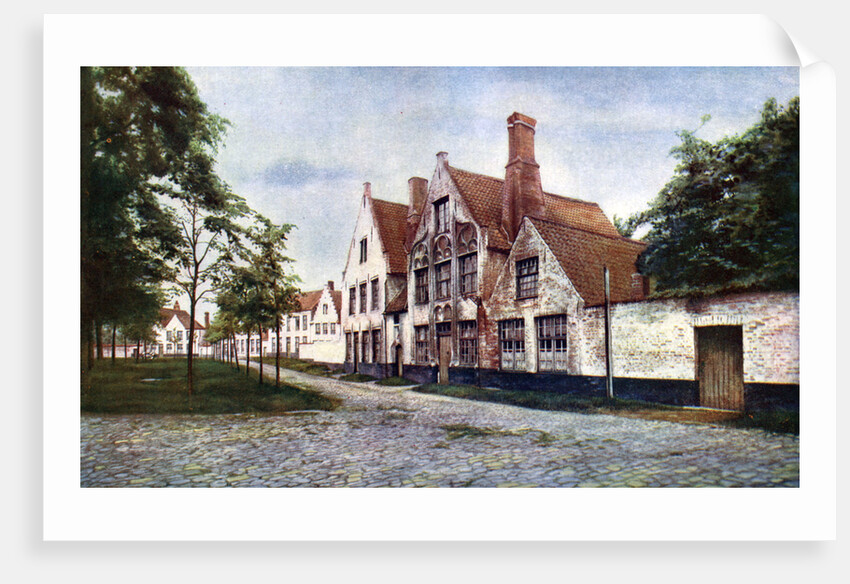 Beguinage of the Vineyard, Bruges, Belgium by WH Smith