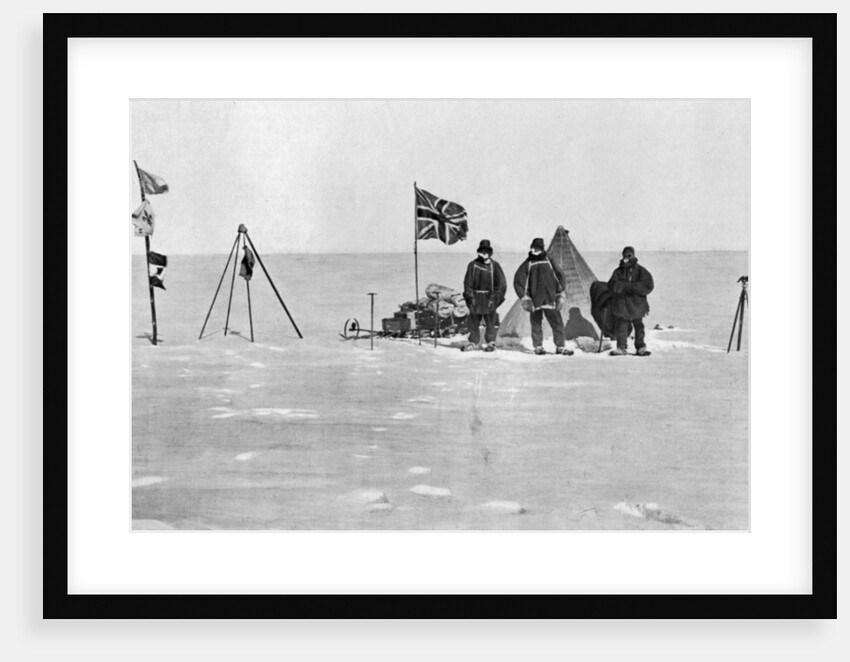 The Shackleton camp, Antarctica, Christmas Day by Anonymous
