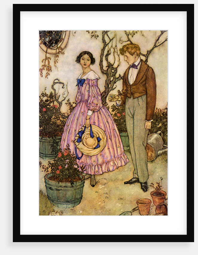 An illistration by Edmond Dulac by Edmund Dulac