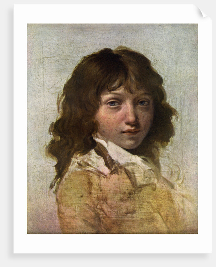 Head of a Boy by Louis Leopold Boilly