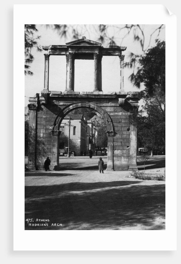 Hadrian's Arch, Athens, Greece by Anonymous