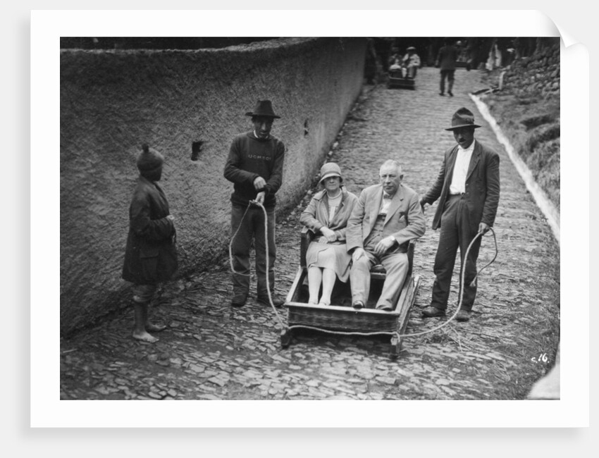 Monte sledge, Madeira, Portugal by Anonymous